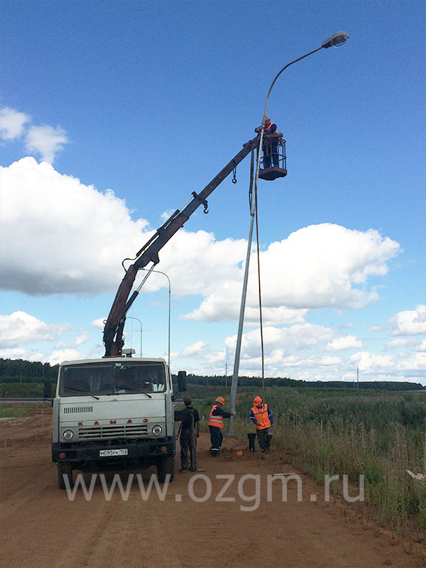 Освещение и водотведение на автодороге М-7 «Волга» Освещение и водотведение на автодороге М-7 «Волга»